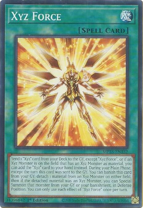 Image for Xyz Force (MP25-EN332) (MP25) - YuGiOh