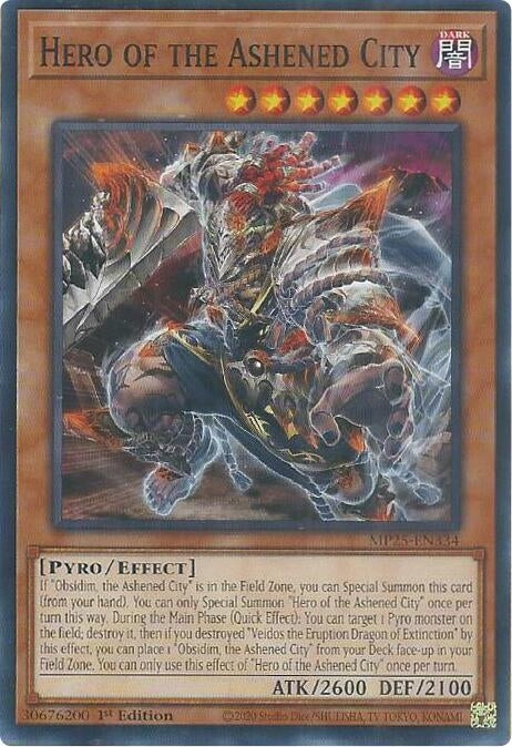 Image for Hero of the Ashened City (MP25-EN334) (MP25) - YuGiOh