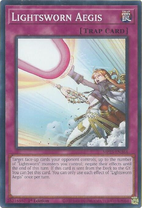 Image for Lightsworn Aegis (MP25-EN364) (MP25) - YuGiOh