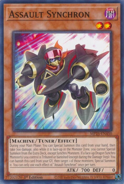 Image for Assault Synchron (MP25-EN450) (MP25) - YuGiOh
