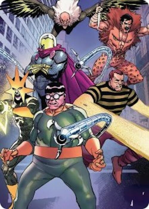 Image for Behold the Sinister Six! Art Card (45/54) (45) (Marvel's Spider-Man) - Magic: The Gathering