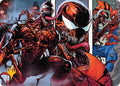 Image for Carnage, Crimson Chaos Art Card (Gold-Stamped Planeswalker Symbol) (47) (Marvel's Spider-Man) - Magic: The Gathering