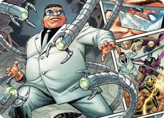 Image for Doctor Octopus, Master Planner Art Card (48/54) (48) (Marvel's Spider-Man) - Magic: The Gathering