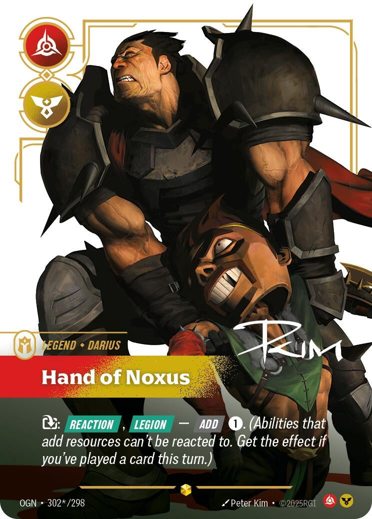 Darius - Hand of Noxus (Signature) (302*/298) (Origins)