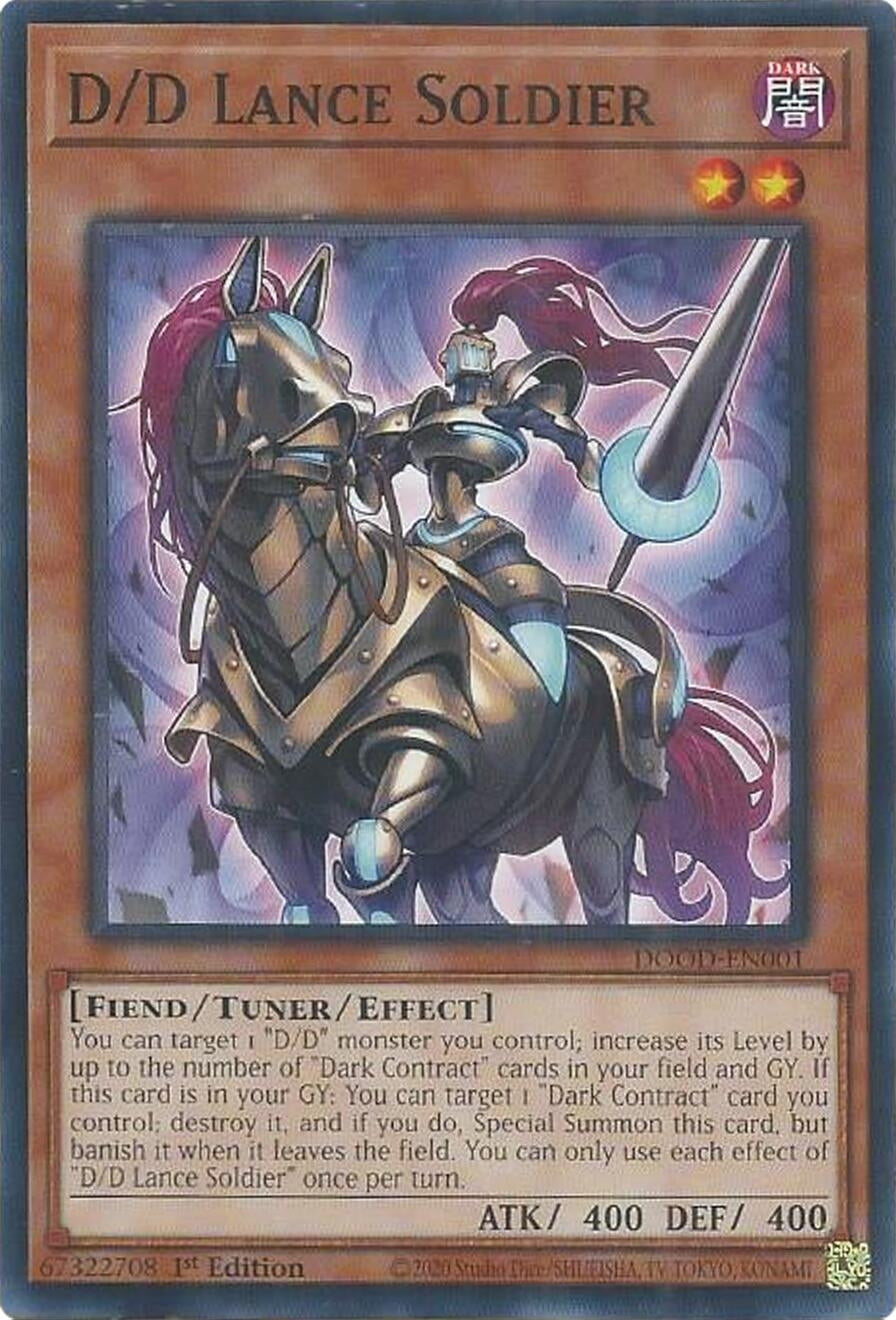 Image for D/D Lance Soldier (DOOD-EN001) (DOOD) - YuGiOh
