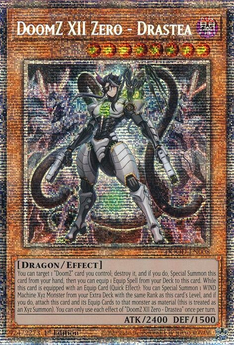 Image for DoomZ XII Zero - Drastea (Starlight Rare) (DOOD-EN008) (DOOD) - YuGiOh