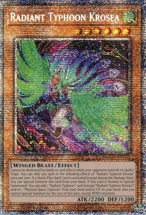 Image for Radiant Typhoon Krosea (Starlight Rare) (DOOD-EN015) (DOOD) - YuGiOh