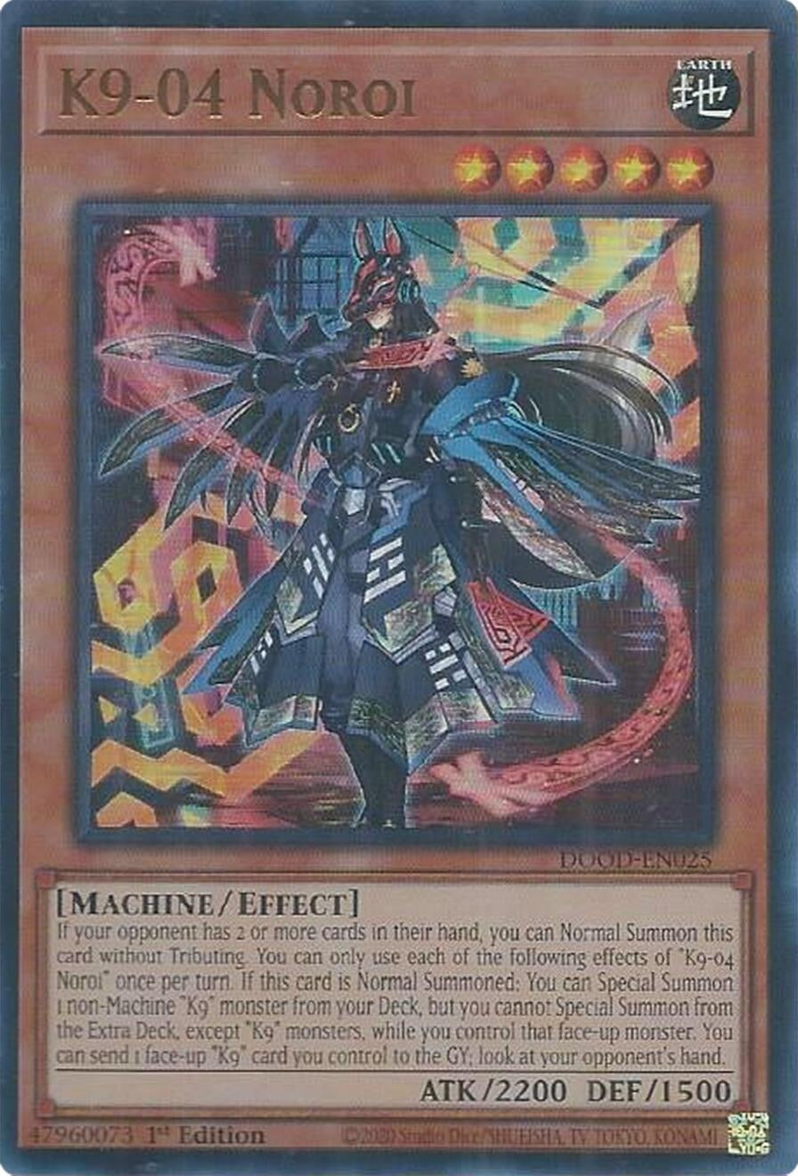 Image for K9-04 Noroi (DOOD-EN025) (DOOD) - YuGiOh