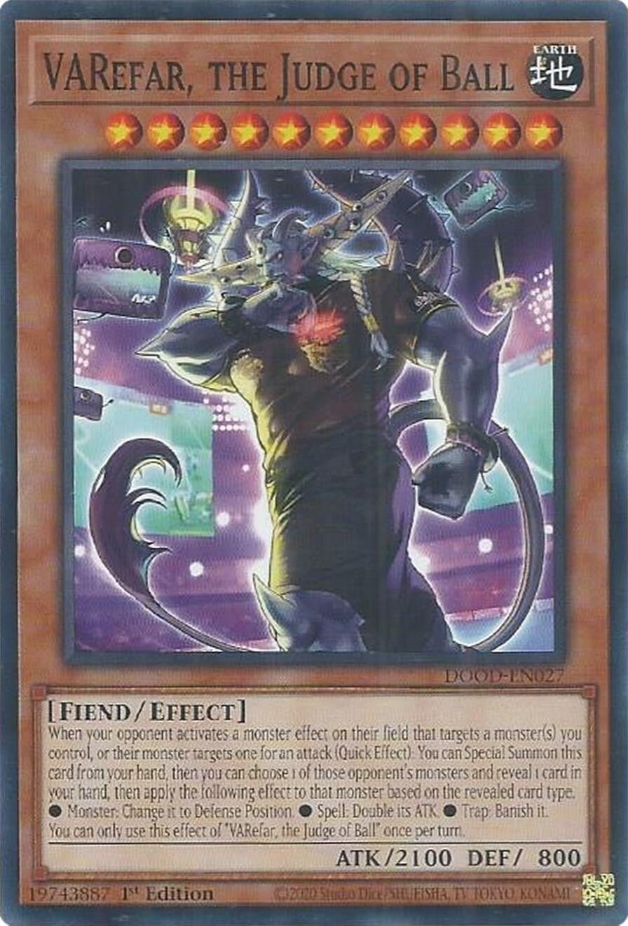 Image for VARefar, the Judge of Ball (DOOD-EN027) (DOOD) - YuGiOh