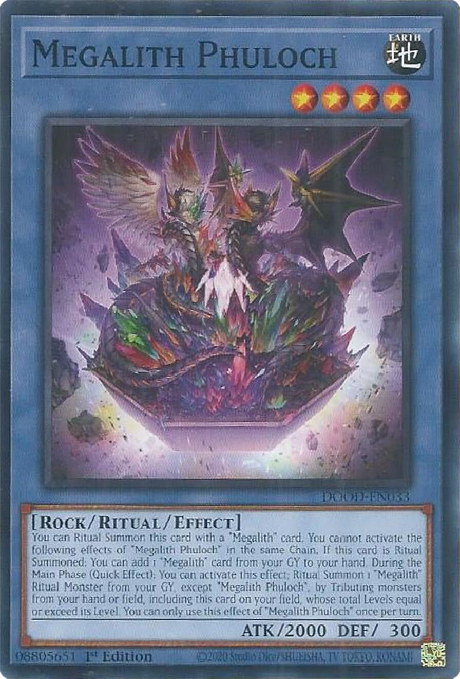 Image for Megalith Phuloch (DOOD-EN033) (DOOD) - YuGiOh