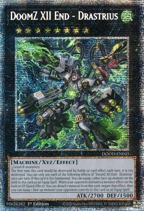 Image for DoomZ XII End - Drastrius (Starlight Rare) (DOOD-EN045) (DOOD) - YuGiOh