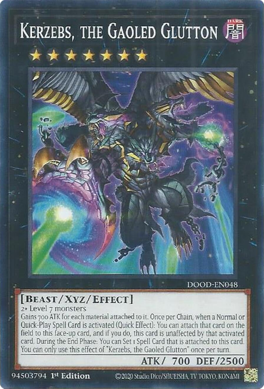 Image for Kerzebs, the Gaoled Glutton (DOOD-EN048) (DOOD) - YuGiOh