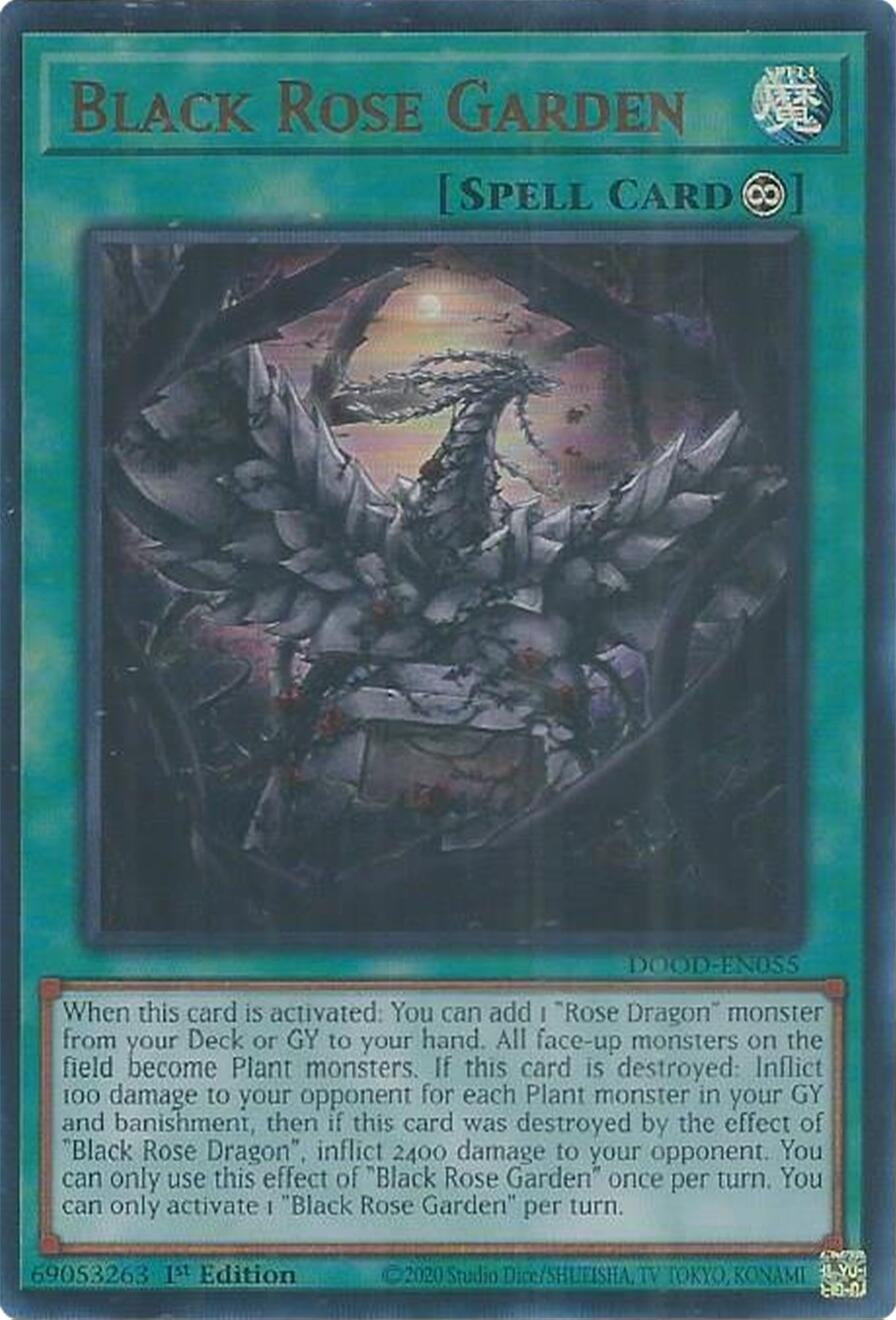 Image for Black Rose Garden (DOOD-EN055) (DOOD) - YuGiOh