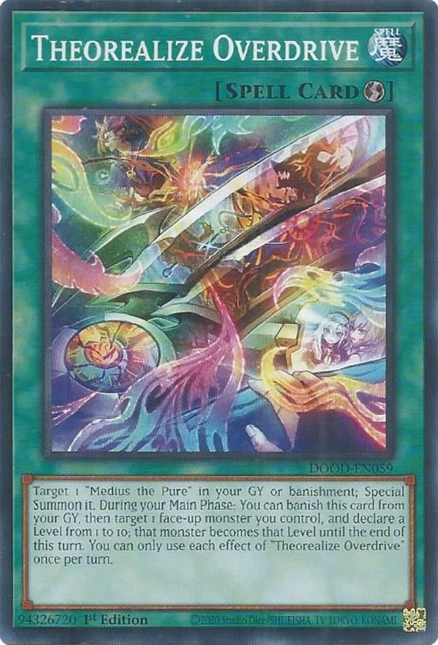 Image for Theorealize Overdrive (DOOD-EN059) (DOOD) - YuGiOh