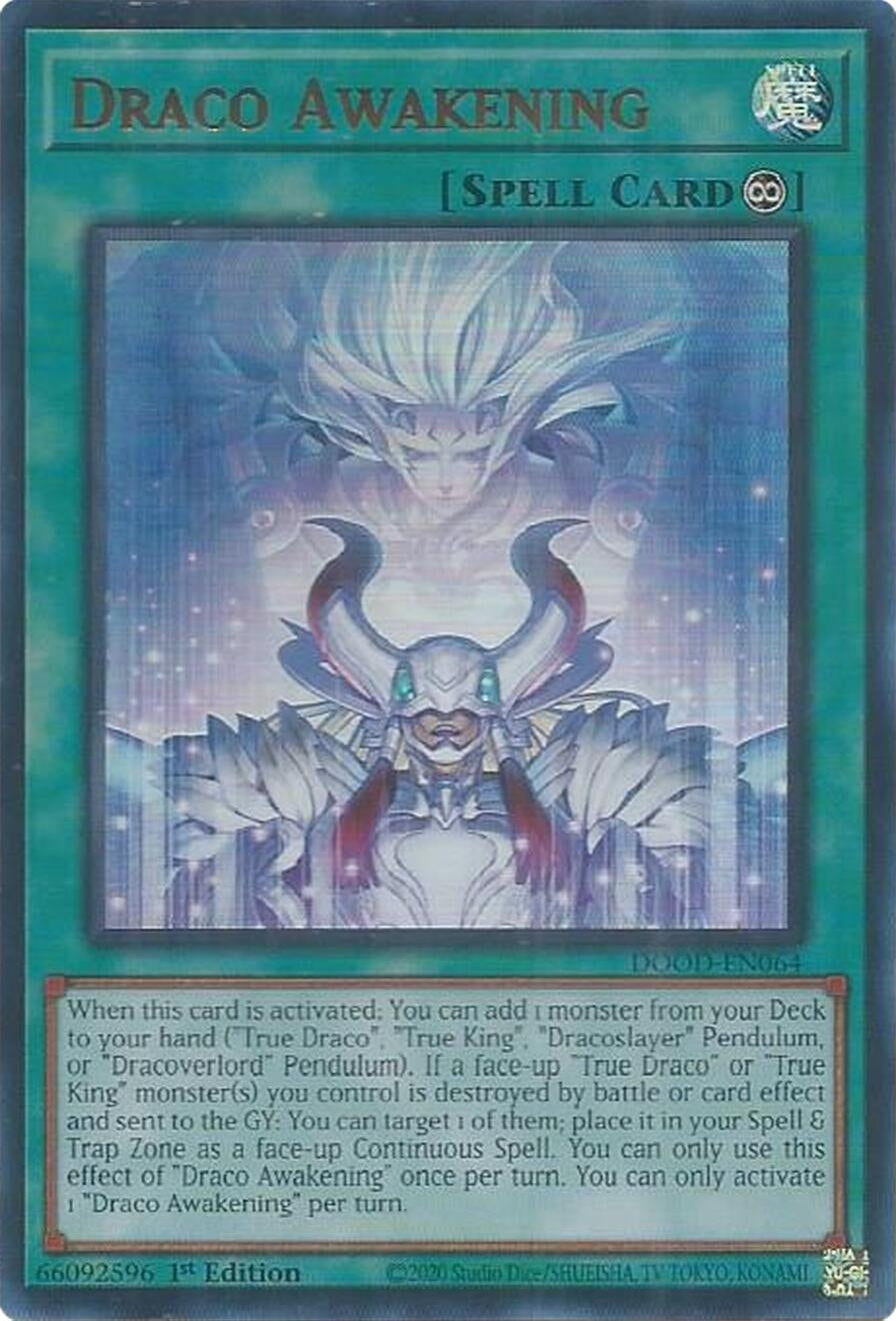 Image for Draco Awakening (DOOD-EN064) (DOOD) - YuGiOh