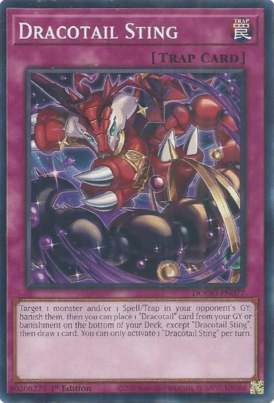 Image for Dracotail Sting (DOOD-EN077) (DOOD) - YuGiOh