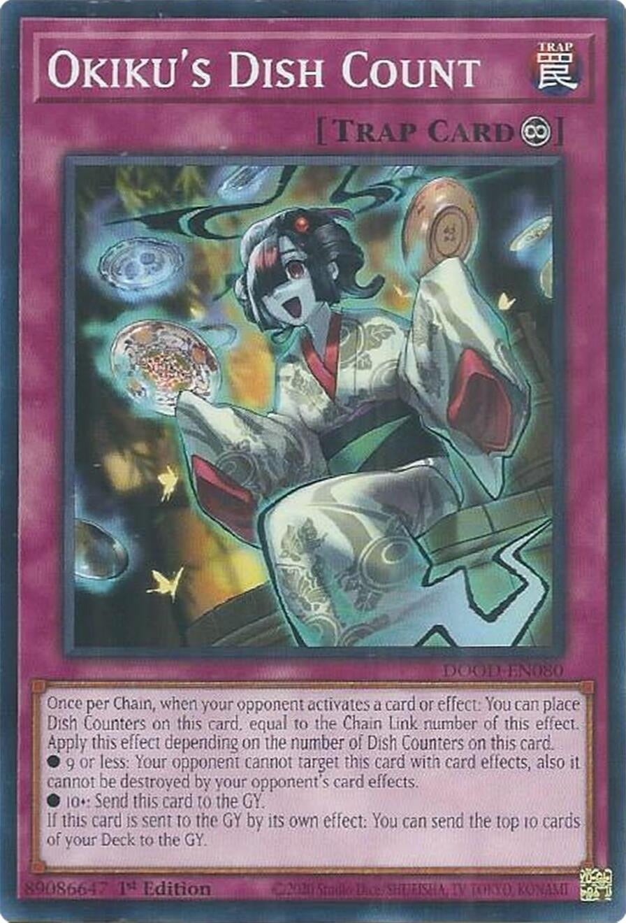 Image for Okiku's Dish Count (DOOD-EN080) (DOOD) - YuGiOh