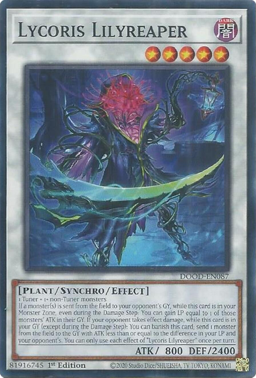 Image for Lycoris Lilyreaper (DOOD-EN087) (DOOD) - YuGiOh