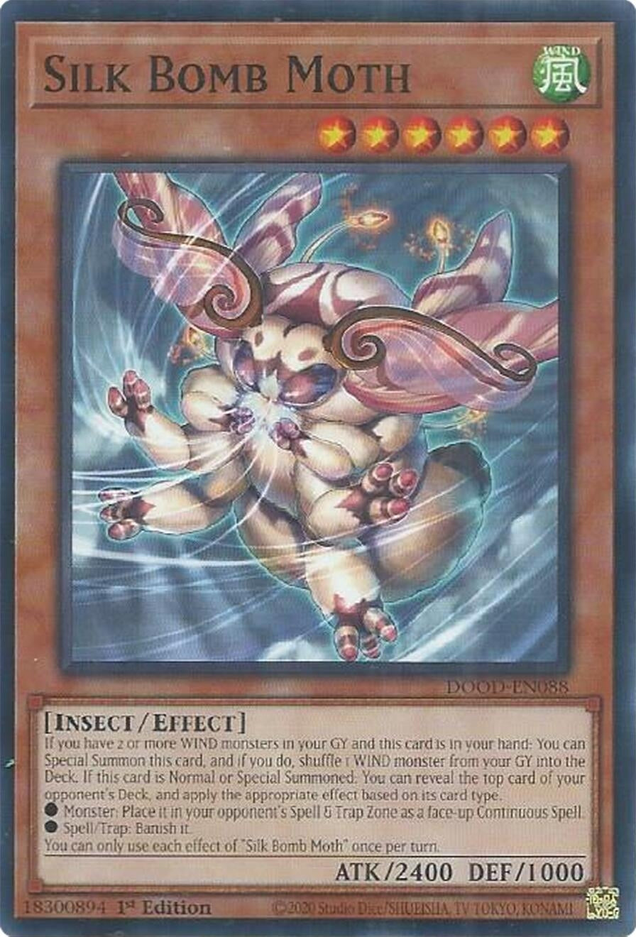 Image for Silk Bomb Moth (DOOD-EN088) (DOOD) - YuGiOh