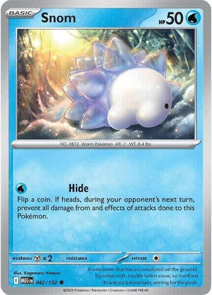 Image for Snom (042/132) (MEG) - Pokemon
