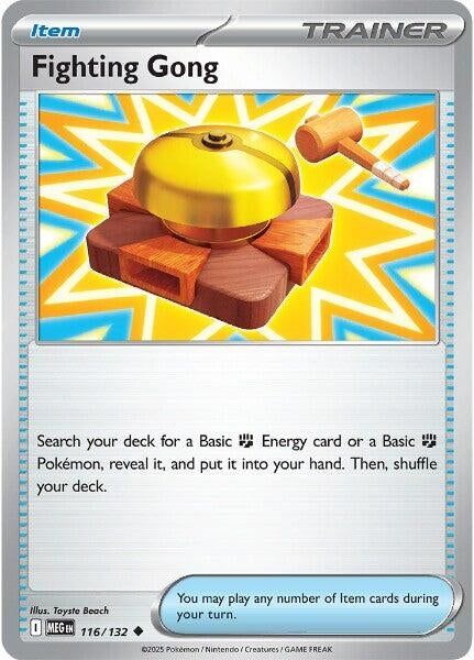 Image for Fighting Gong (116/132) (MEG) - Pokemon