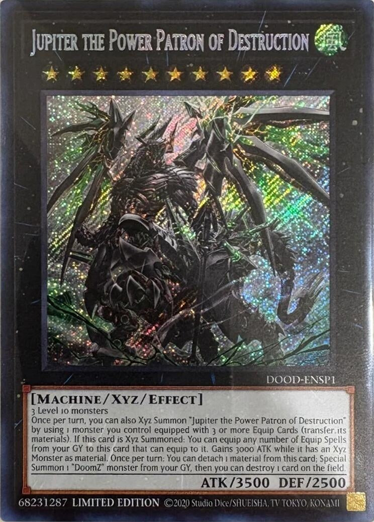 Image for Jupiter the Power Patron of Destruction (SR) (DOOD-ENSP1) (DOOD-ENSP1) (DOOD) - YuGiOh