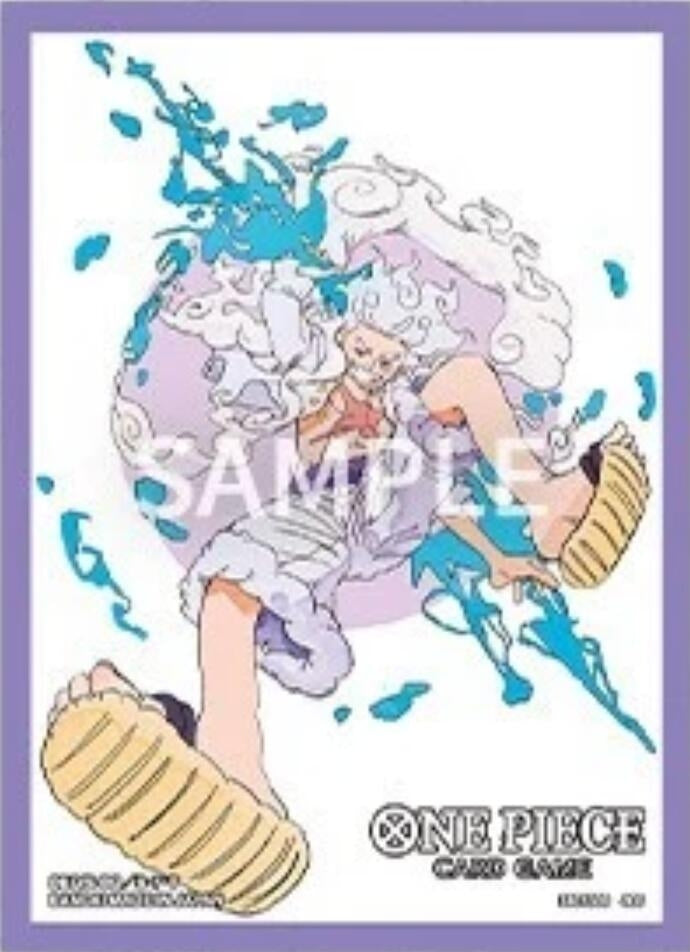 Image for One Piece Card Game Official Sleeves: Assortment 12 - Monkey.D.Luffy (70-Pack) - Card Sleeves