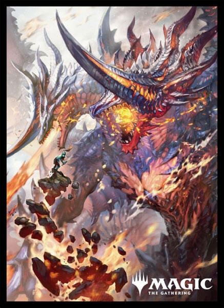 Image for Magic: The Gathering Player's Card Sleeve - Foundations - Twinflame Tyrant (80-Pack) - Card Sleeves