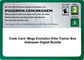 Code Card: Mega Evolution Elite Trainer Box Alakazam Digital Bundle (MEG)