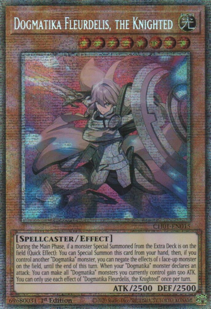 Dogmatika Fleurdelis, the Knighted (Starlight Rare) (CH01-EN015) (CH01)