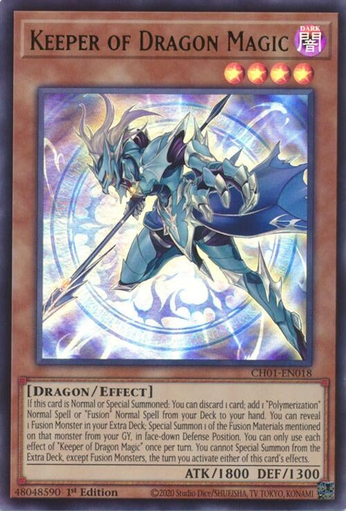 Image for Keeper of Dragon Magic (CH01-EN018) (CH01) - YuGiOh