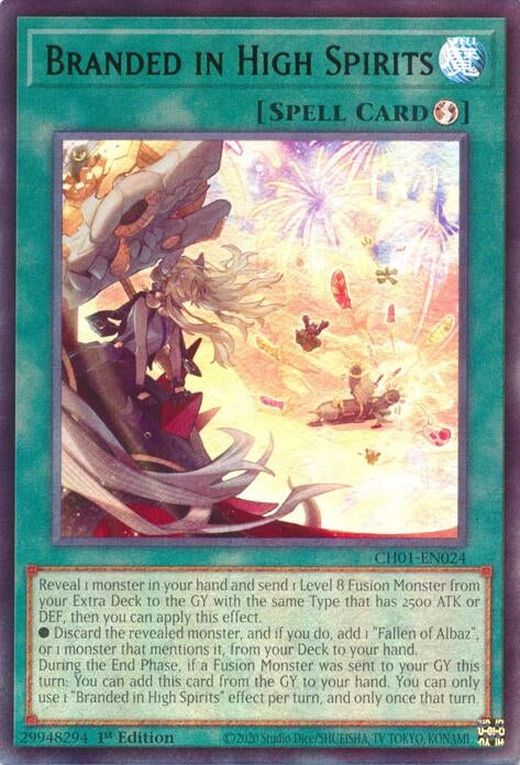 Image for Branded in High Spirits (CH01-EN024) (CH01) - YuGiOh