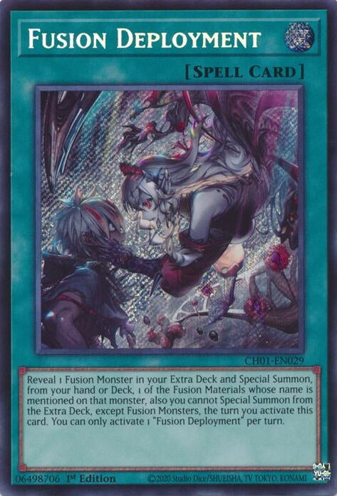 Image for Fusion Deployment (Secret Rare) (CH01-EN029) (CH01) - YuGiOh