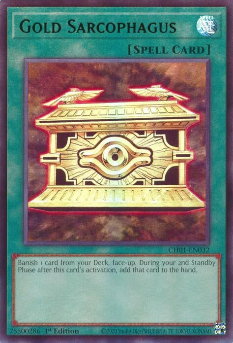 Image for Gold Sarcophagus (CH01-EN032) (CH01) - YuGiOh