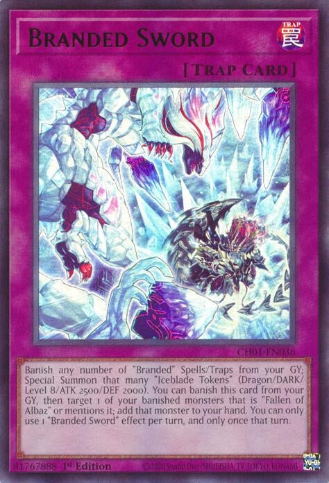 Image for Branded Sword (CH01-EN036) (CH01) - YuGiOh