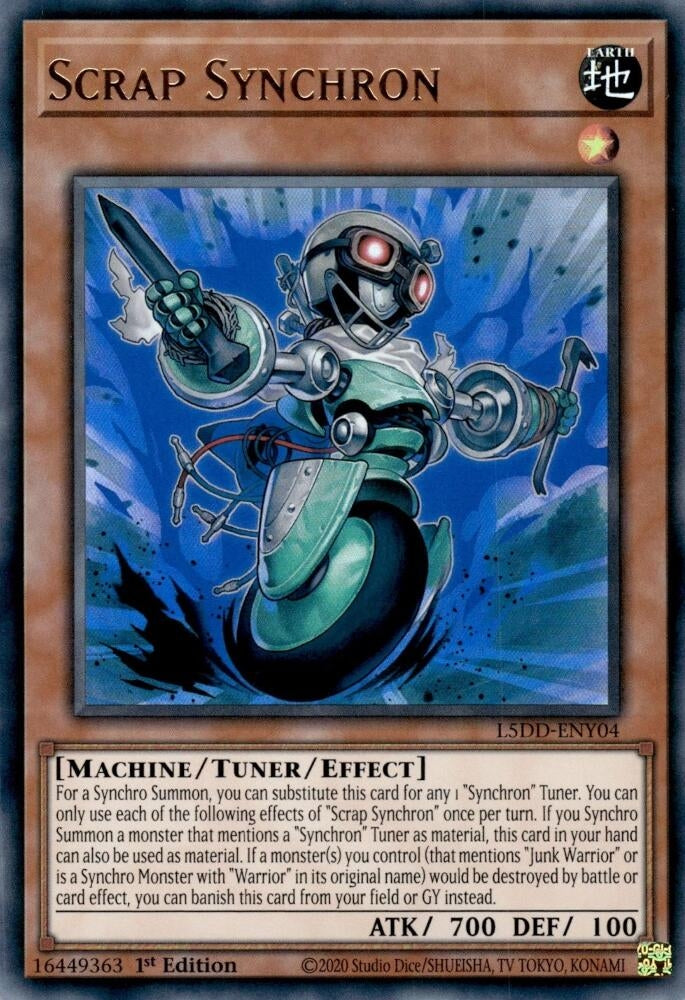 Scrap Synchron (L5DD-ENY04) (Legendary 5D's Decks)