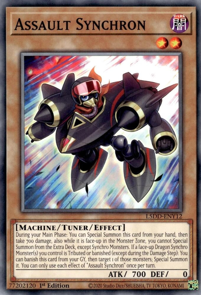 Assault Synchron (L5DD-ENY12) (Legendary 5D's Decks)