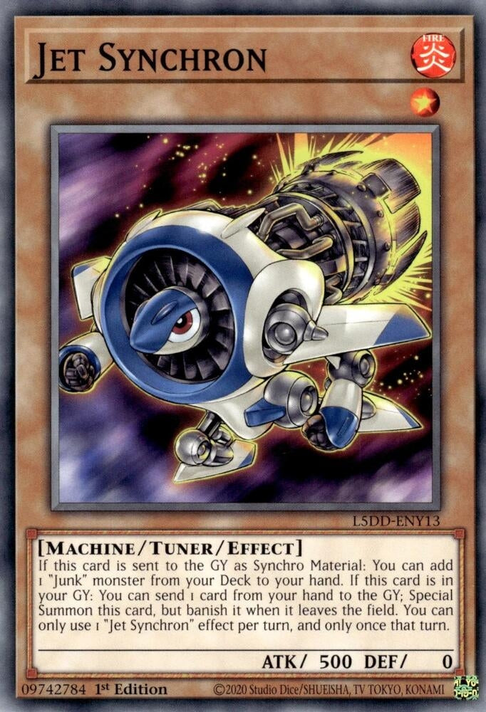 Jet Synchron (L5DD-ENY13) (Legendary 5D's Decks)