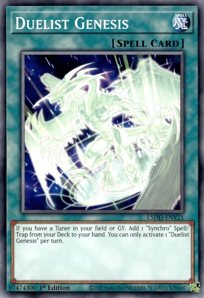 Duelist Genesis (L5DD-ENY21) (Legendary 5D's Decks)