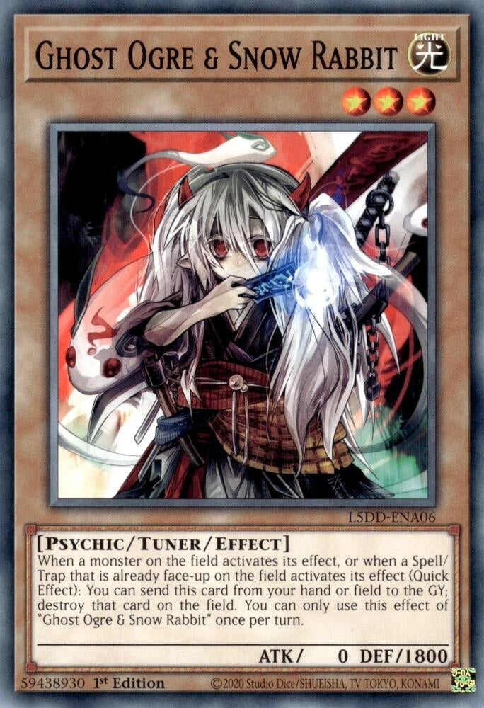 Ghost Ogre & Snow Rabbit (L5DD-ENA06) (Legendary 5D's Decks)