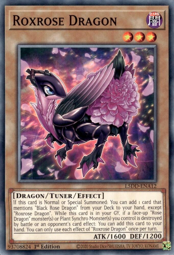 Roxrose Dragon (L5DD-ENA12) (Legendary 5D's Decks)