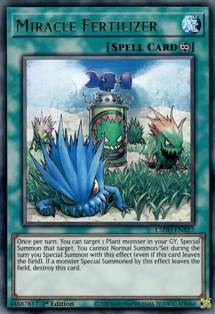 Miracle Fertilizer (L5DD-ENA17) (Legendary 5D's Decks)