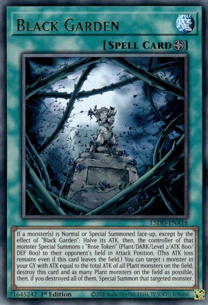 Black Garden (Ultra Rare) (L5DD-ENA18) (Legendary 5D's Decks)