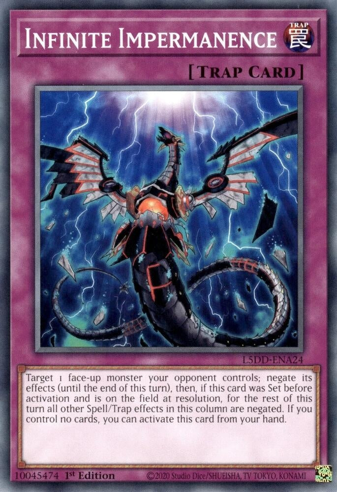 Infinite Impermanence (L5DD-ENA24) (Legendary 5D's Decks)