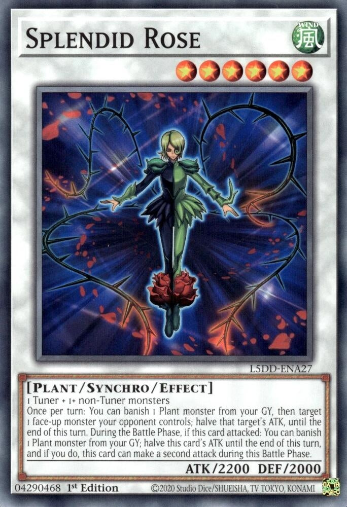 Splendid Rose (L5DD-ENA27) (Legendary 5D's Decks)