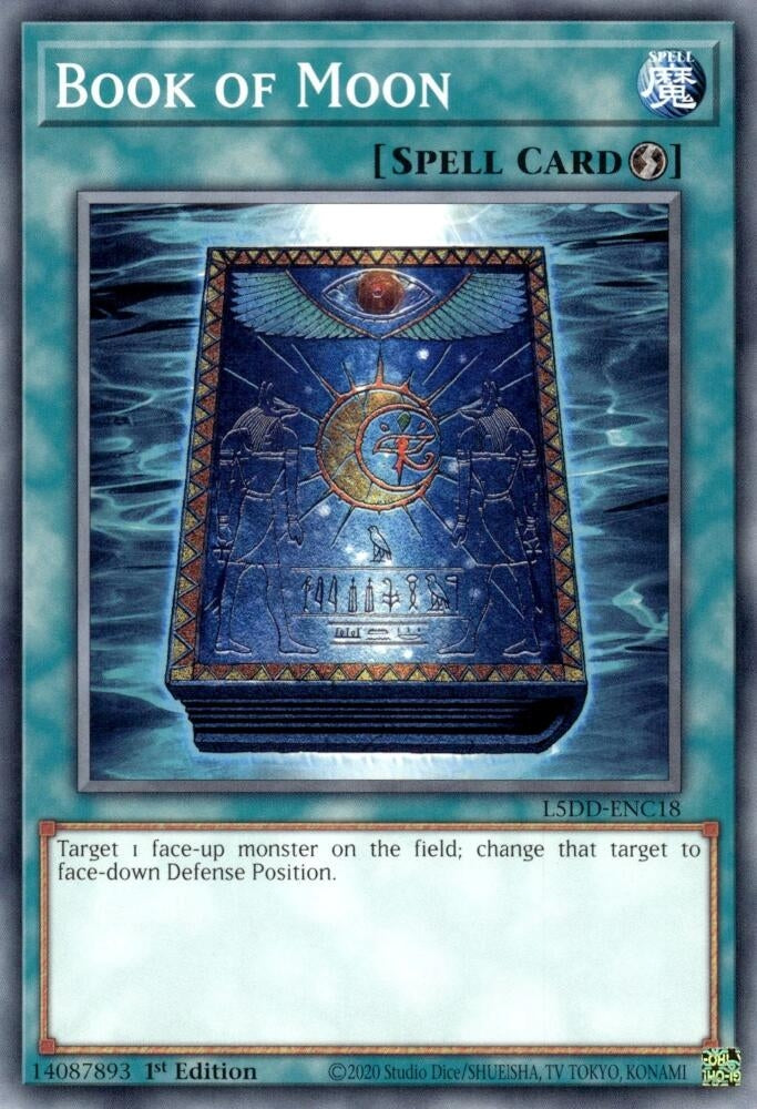 Book of Moon (L5DD-ENC18) (Legendary 5D's Decks)