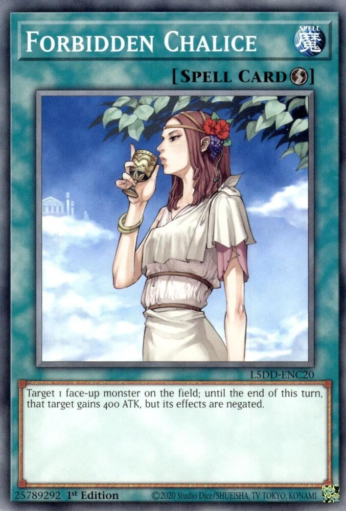 Forbidden Chalice (L5DD-ENC20) (Legendary 5D's Decks)