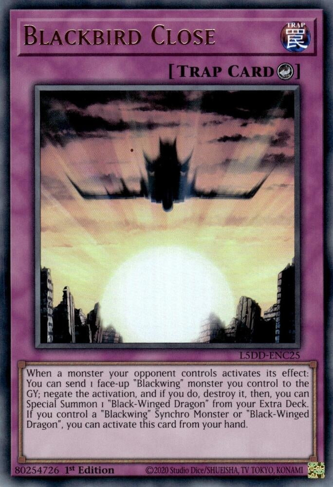 Blackbird Close (L5DD-ENC25) (Legendary 5D's Decks)