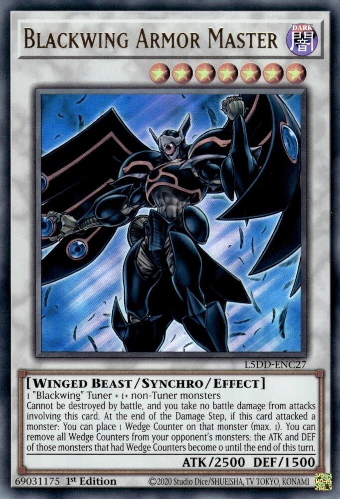 Blackwing Armor Master (L5DD-ENC27) (Legendary 5D's Decks)