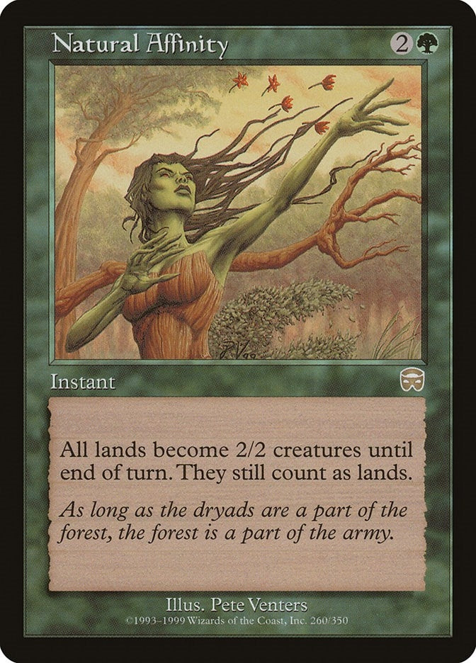 Natural Affinity (260) (Mercadian Masques)